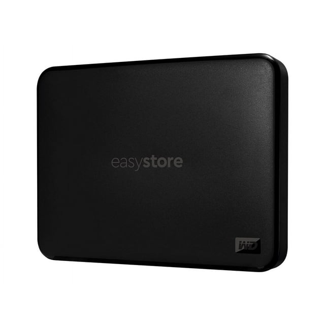 WD Easystore WDBAJP0050BBK - Hard drive - 5 TB - external (portable) - USB 3.0 - black