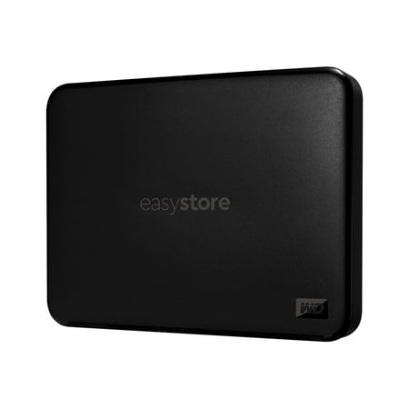 WD - Easystore 5TB USB 3.0 External Portable Hard Drive - Black