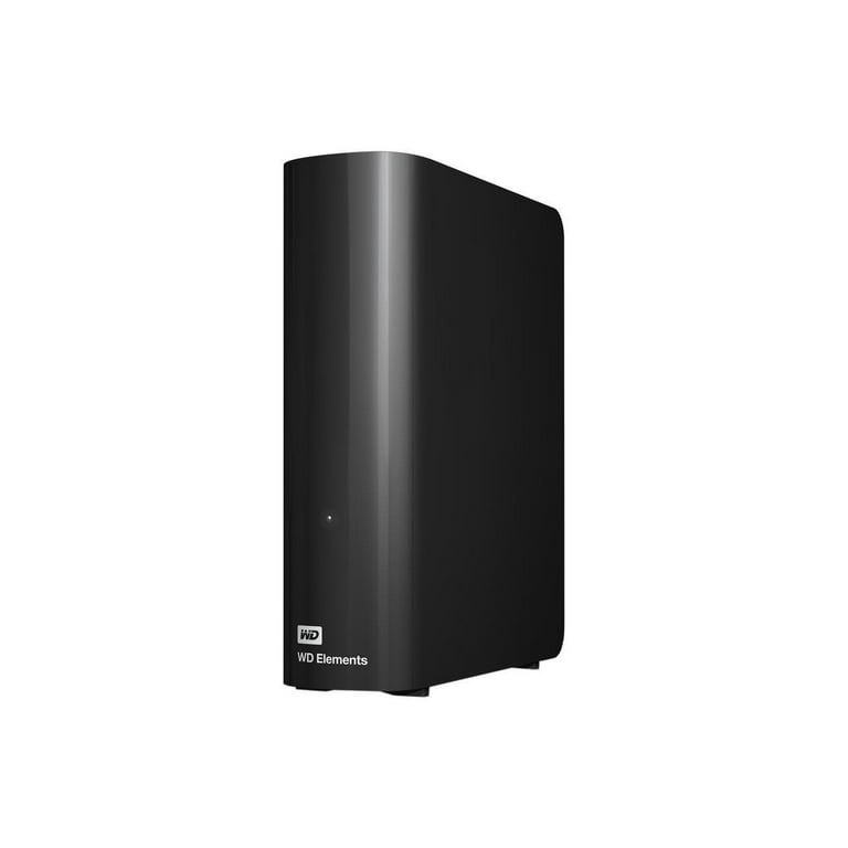 【使用感あり】【中古】 WD Elements外付HDD 10TB USB3.0 Western Digital, External Hard Drive, 10 TB, USB 3.0, Black
