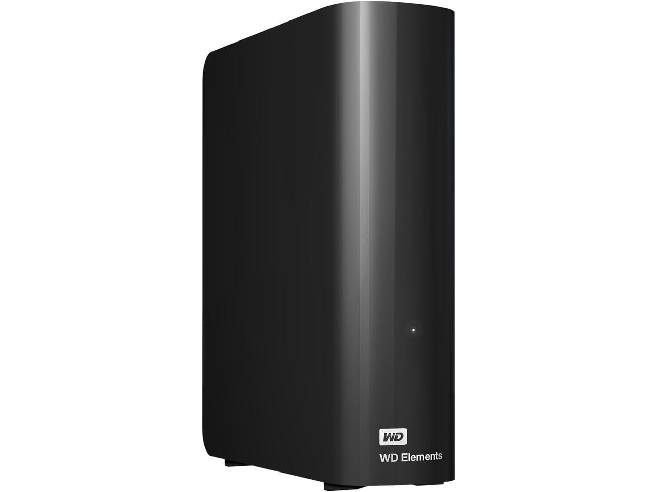 WD Elements 8TB USB 3.0 Desktop External Hard Drive WDBWLG0080HBK-NESN Black