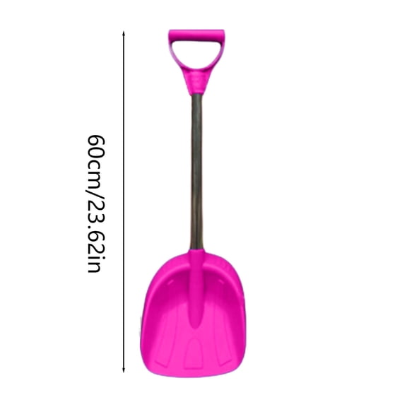 WD-Forest Portable Beach Shovel for Swimming Water Sports Outdoor Sand Tool for Beach Travel Summer Fun & Poolside Activities Pink