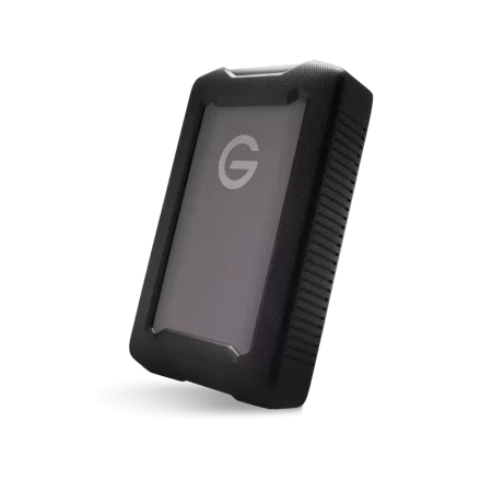 SanDisk Professional - G-DRIVE ArmorATD 4TB External USB-C Portable Hard Drive - Space Gray