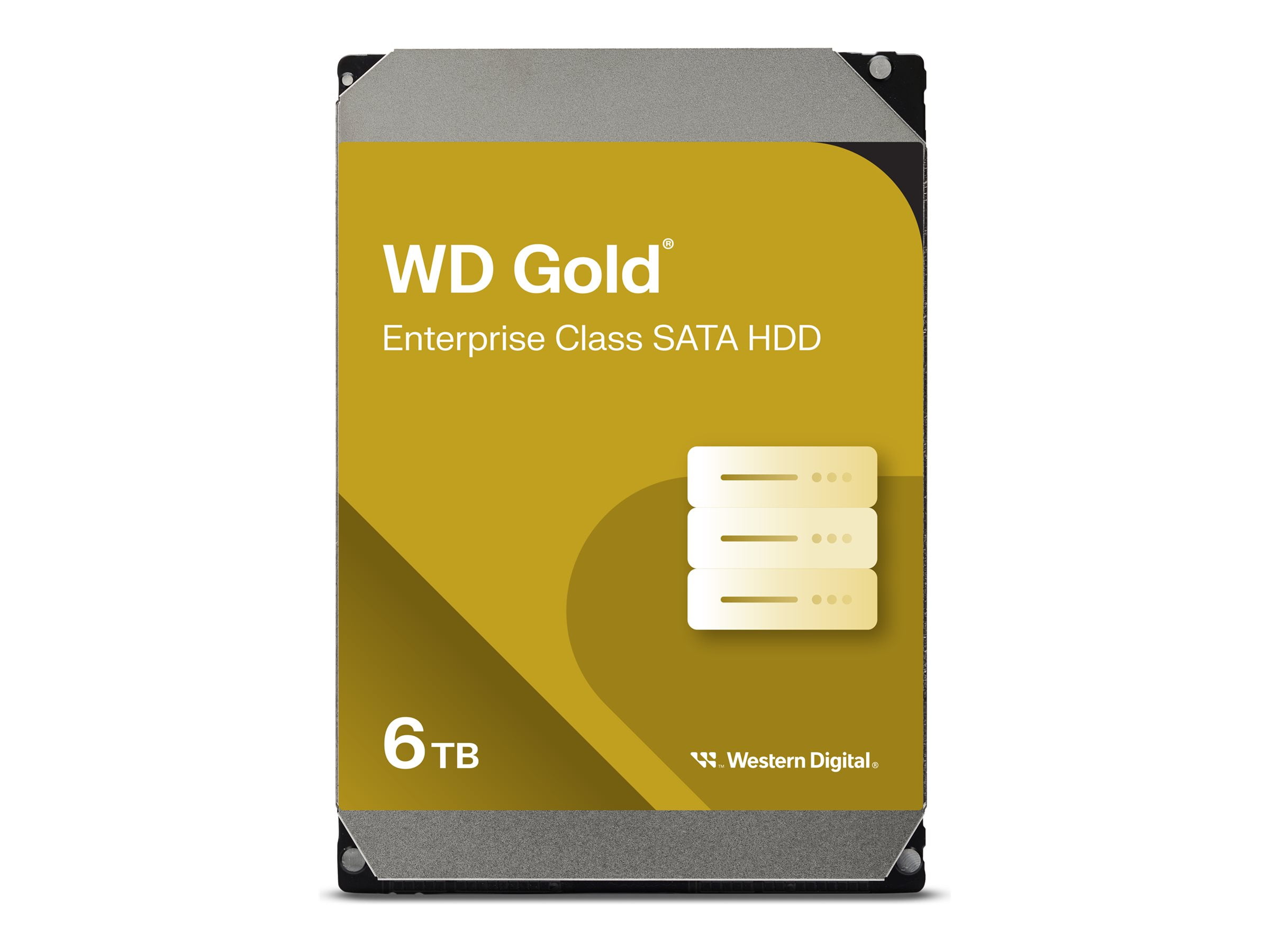 WD Gold WD6003FRYZ - Hard drive - 6 TB - internal - 3.5" - SATA 6Gb/s - 7200 rpm - buffer: 256 MB