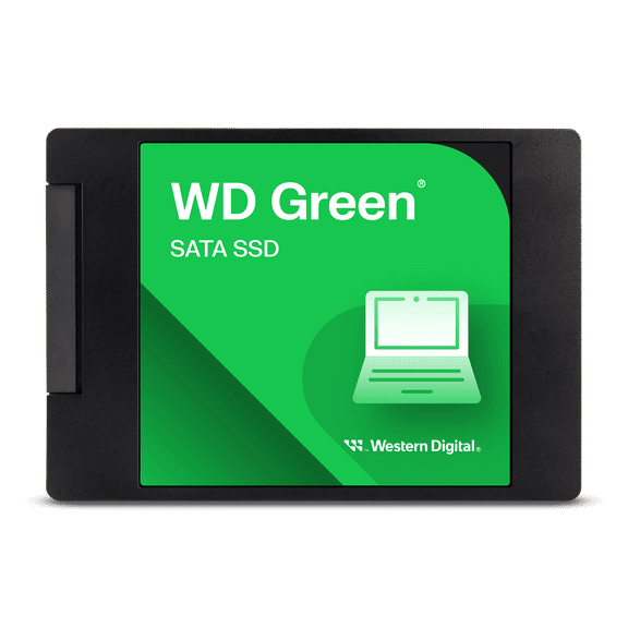 Western Digital 240GB WD Green SATA SSD, Internal 2.5''/7mm Cased Solid State Drive - WDS240G3G0A-00BJG0