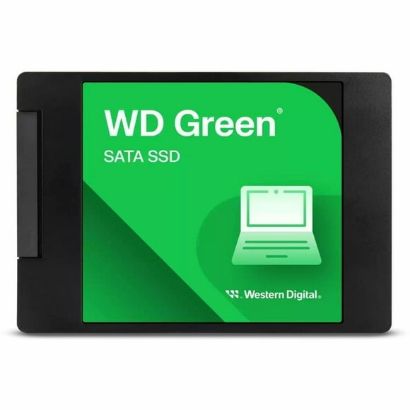 Western Digital 240GB WD Green SATA SSD, Internal 2.5''/7mm Cased Solid State Drive - WDS240G3G0A-00BJG0