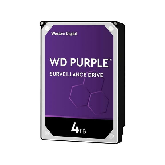 WD Internal Hard Drive WD40PURZ 4TB 5400 RPM 64MB Cache