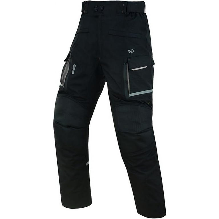 WD Motorcycle Pants – Waterproof Biker Pants with CE Armor, Racing