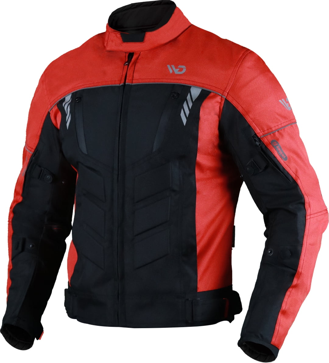 WD Motorsports Vegas 1.0 Men’s Textile Motorcycle Jacket, AllSeason CE