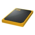 thumbnail image 1 of WD My Passport Go WDBMCG5000AYT - SSD - 500 GB - external (portable) - USB 3.0 - black with amber trim, 1 of 7