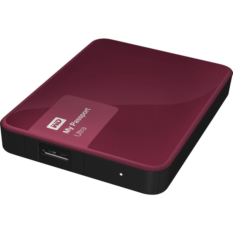 WD My Passport Ultra 2TB USB 3.0 Secure portable drive with auto