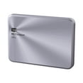 thumbnail image 1 of WD My Passport Ultra Metal Edition WDBEZW0020BSL - Hard drive - encrypted - 2 TB - external (portable) - USB 3.0 - silver, 1 of 9