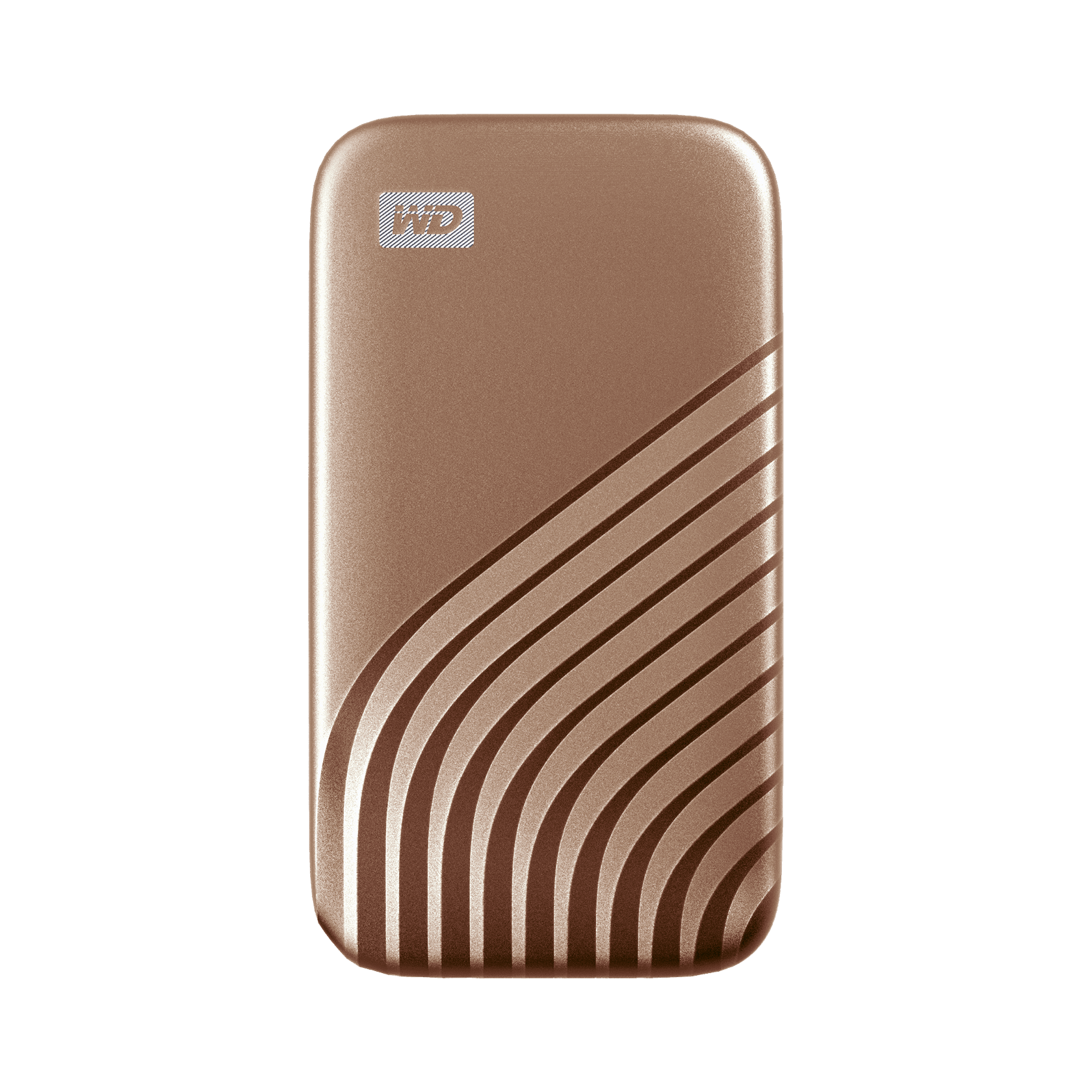 WD 500GB My Passport SSD, External Solid State Drive, Gold - WDBAGF5000AGD-WESN