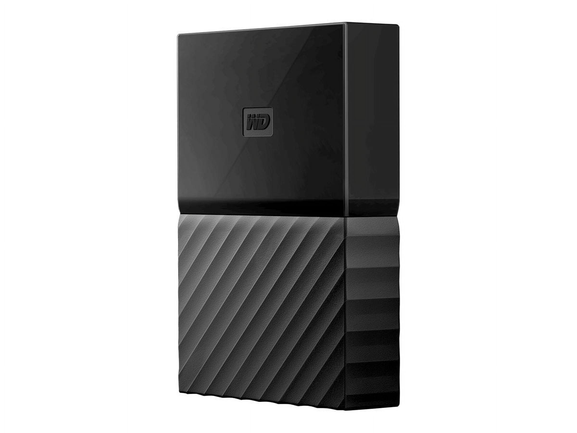 WD My Passport for Mac WDBP6A0040BBK - Hard drive - encrypted - 4 TB - external (portable) - USB 3.0 - 256-bit AES