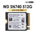 thumbnail image 1 of WD PC SN740 512GB M.2 2230 SSD NVMe PCIe 4x4 For Microsoft Surface Steam, 1 of 6