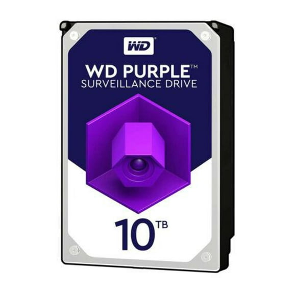 WD Purple 10TB Surveillance 7200 RPM SATA lll 256MB 3.5" Internal HDD WD101PURZ