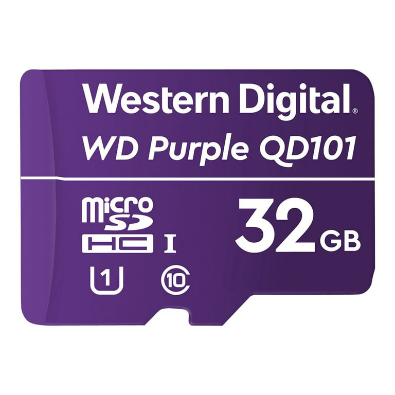 Tarjeta de memoria micro-SD 32 GB WD Purple™ Micro-SD 32 GB