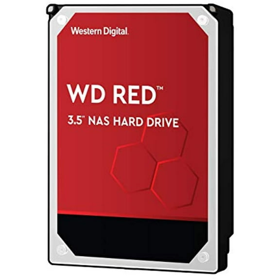 WD Red 10TB NAS Internal Hard Drive - 5400 RPM Class, SATA 6 Gb/s, CMR, 256 MB Cache, 3.5" - WD101EFAX