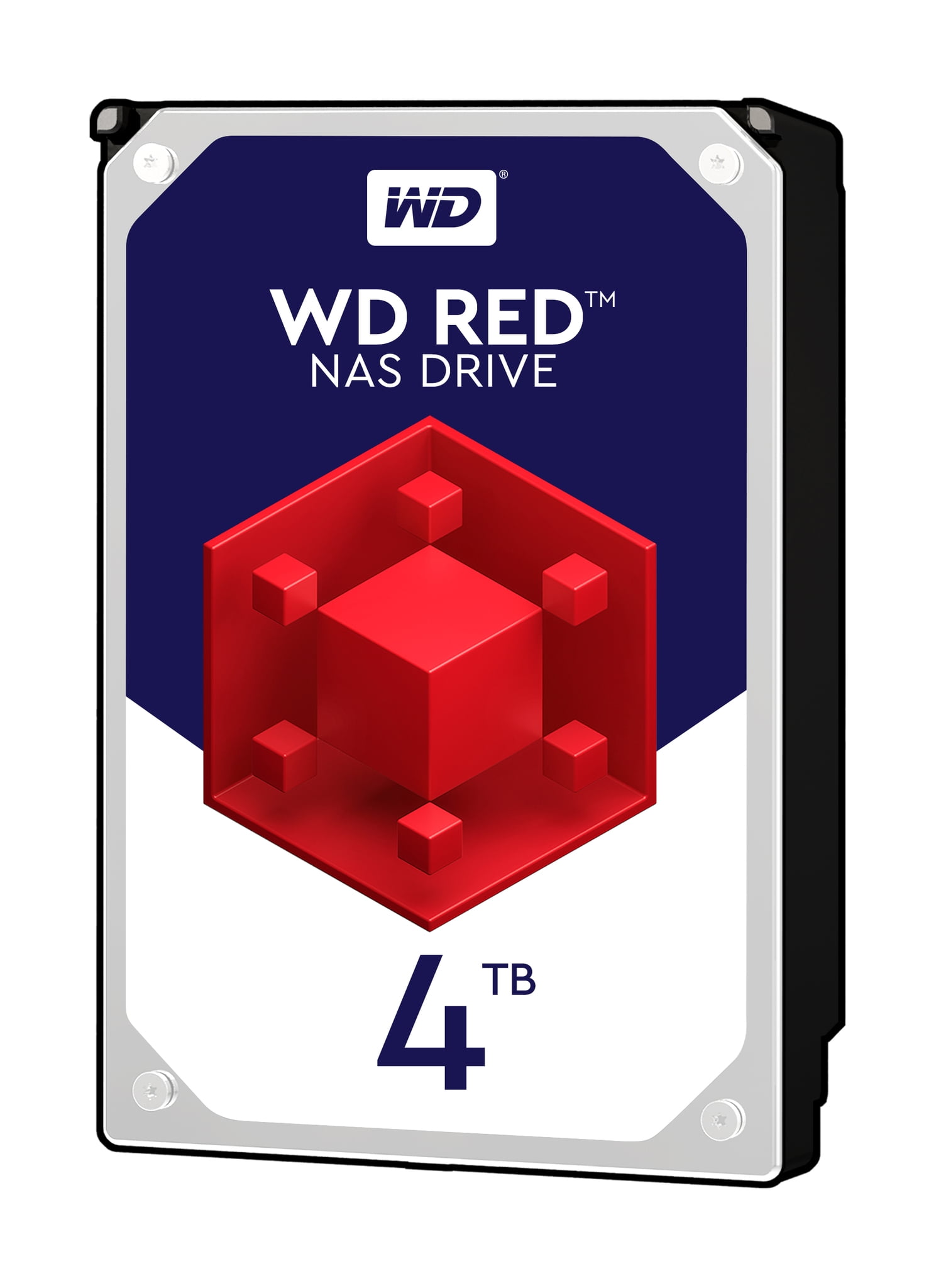  Western Digital 4TB WD Red Plus NAS Internal Hard Drive HDD -  5400 RPM, SATA 6 Gb/s, CMR, 128 MB Cache, 3.5 -WD40EFZX : Electronics