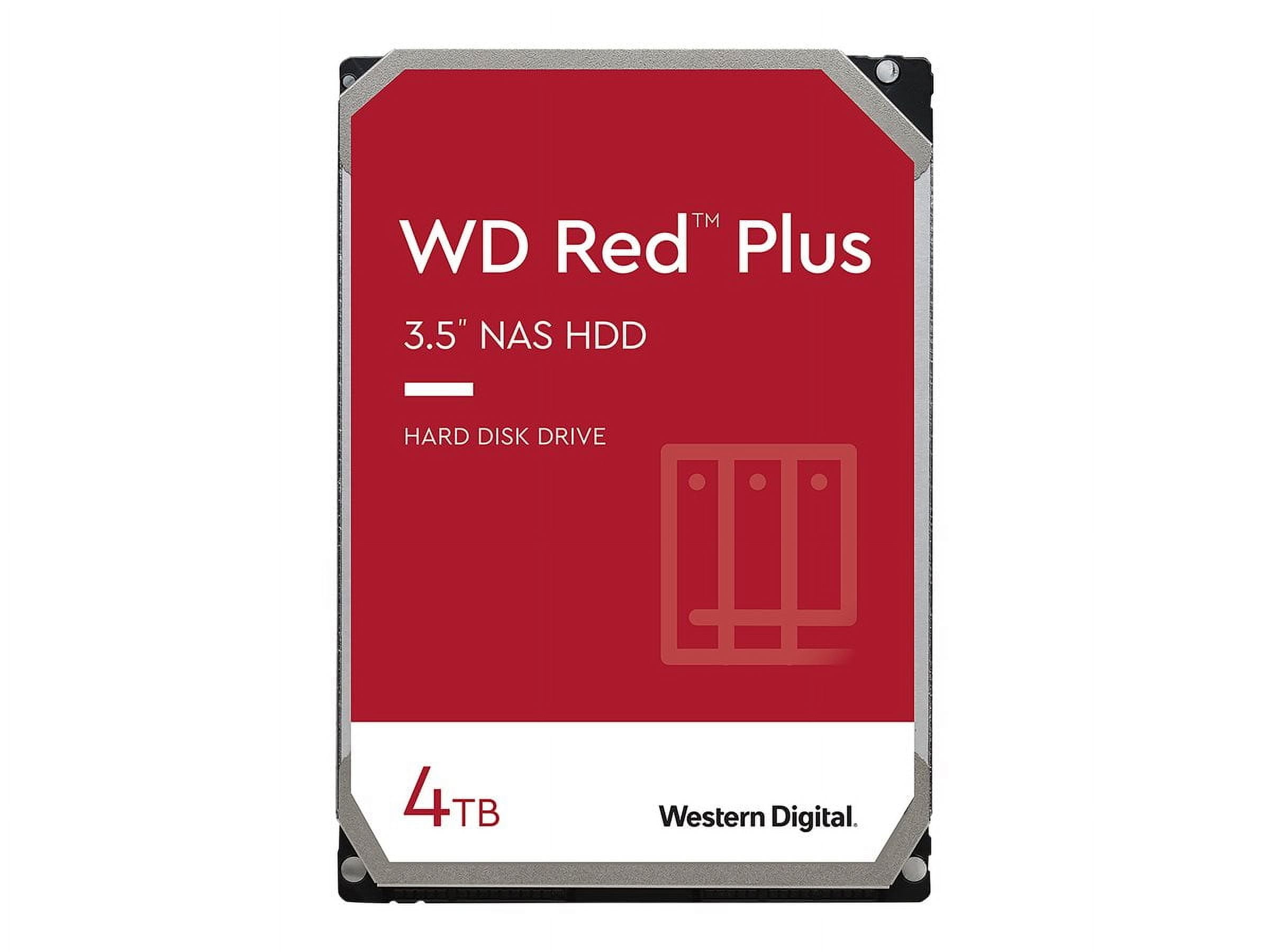 ほぼ新品Western Digital WD Red Plus 4TB WD-Red-Plus-WD40EFZX-4-TB-Hard