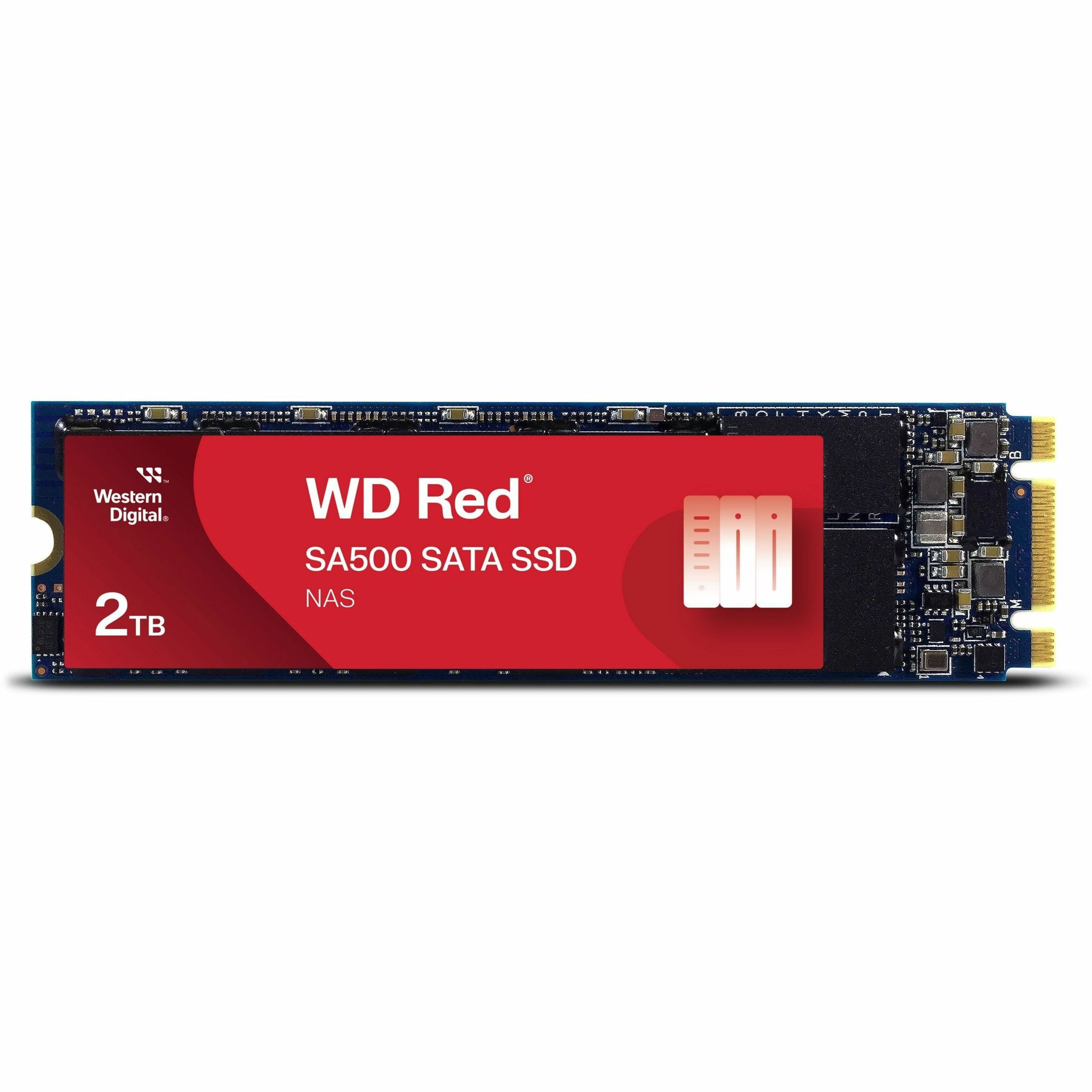 WD Red WDS200T1R0B 2 TB Solid State Drive, M.2 2280 Internal, SATA (SATA/600)