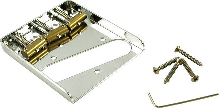 WD Replacement Vintage Intonated Bridge For Fender Telecaster Chrome
