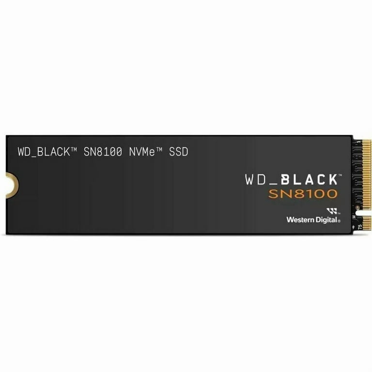 1TB* WD_BLACK™ SN8100 PCIe® 5.0x4 NVMe™ M.2 SSD Game Drive