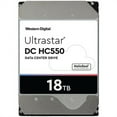thumbnail image 1 of WD Ultrastar DC HC550 18TB Hard Drive 3.5" Internal 512MB SATA 7200 RPM 512E SE NP3 DC HC550 0F38459 (WUH721818ALE6L4), 1 of 3