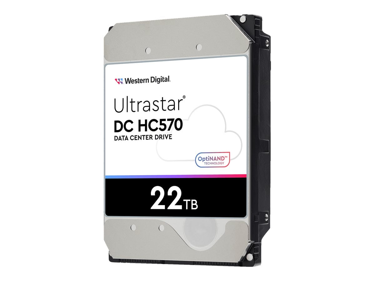 WD Ultrastar DC HC570 22TB Internal Drive, SATA/600, CMR Method
