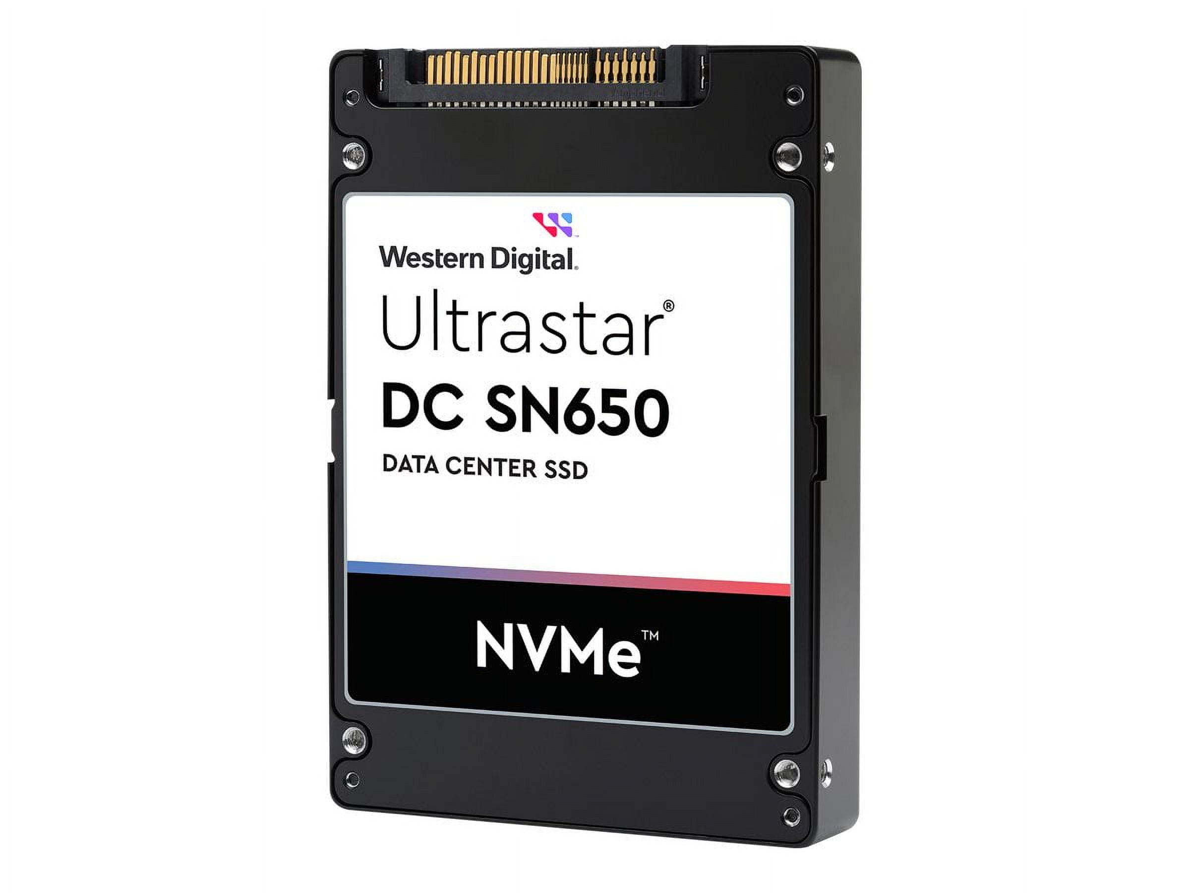 WD DC SN650 WUS5EA1A1ESP5E1 15.36 TB Solid State Drive - 2.5" Internal - PCI Express NVMe [PCI Express NVMe 4.0] (0ts2434)