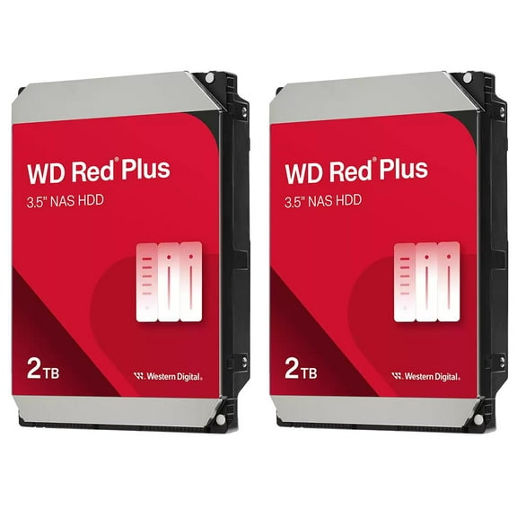 WD 2x WD Red Plus 2TB