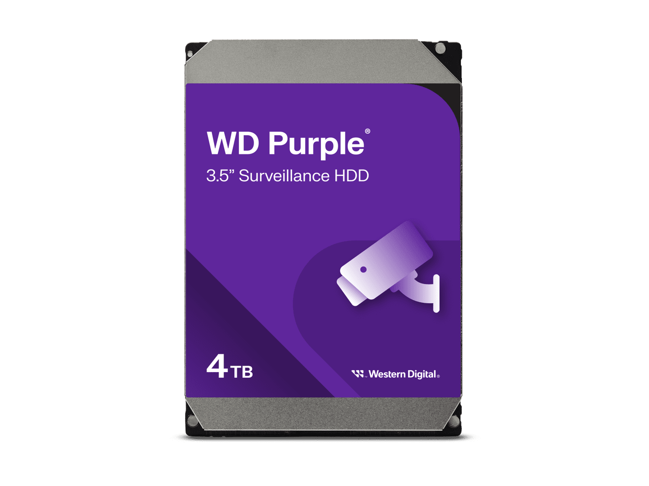 Western Digital - Western Digital製HDD　WD43PURZ　4TB SATA600　3000～4000時間以内 WD 4TB Purple Surveillance Internal Hard Drive - SATA 6 Gb/s