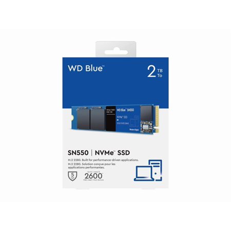 WD WDS200T2B0C Blue SN550 NVMe SSD, 2TB