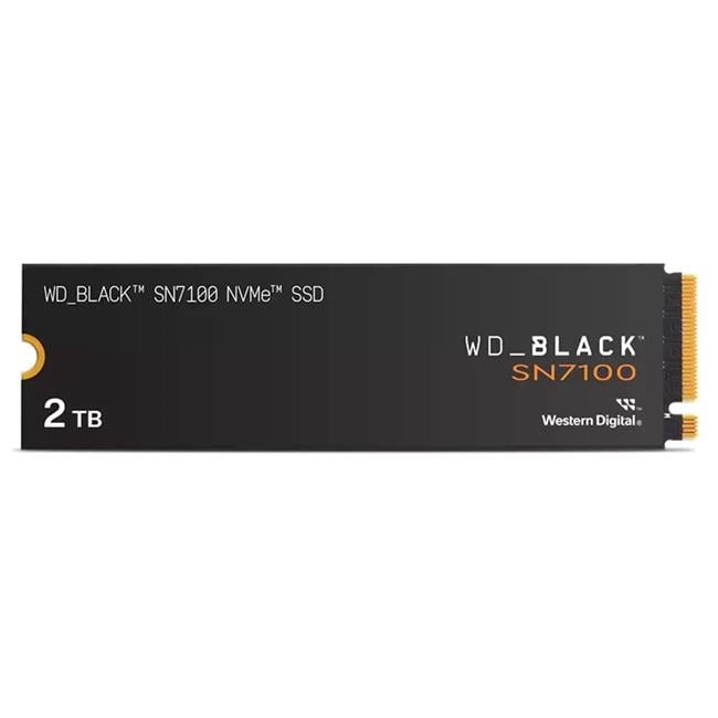 WD WDS200T4X0E SN7100 2TB NVMe Gen4 PCIe M.2 2280 Internal SSD, Black - Up to 7,250 MBs