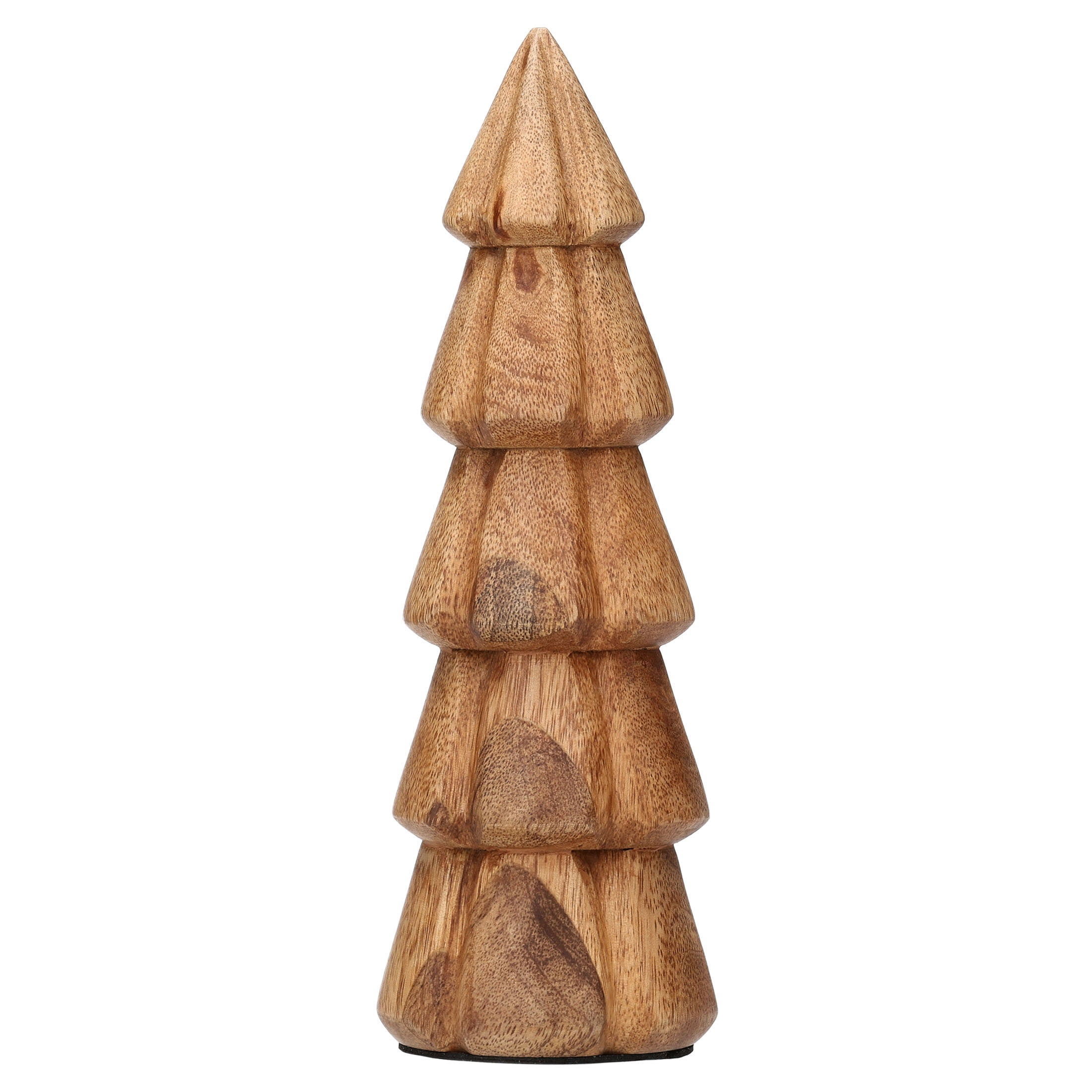 Wood Tree Christmas Decoration, Natural, 9", by Holiday Time