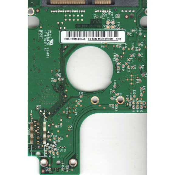 WD1600BEVS-22RST0, 2061-701450-Z00 AG, WD SATA 2.5 PCB
