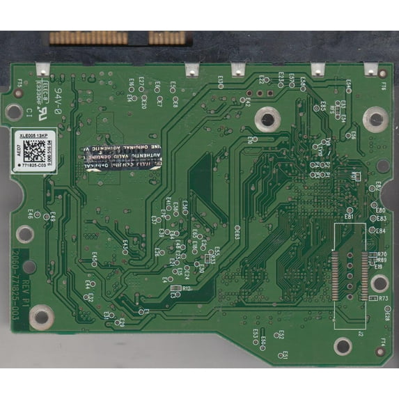 WD2001FYYG-01SL3W1, 771825-C03 AED7, WD SAS 3.5 PCB