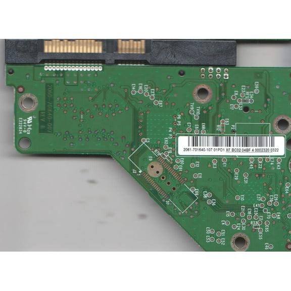 WD20EARS-00J2GB0, 2061-701640-107 01PD1, WD SATA 3.5 PCB