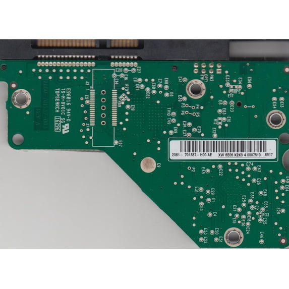 WD2500AAKS-00B3A0, 2061-701537-H00 AE, WD SATA 3.5 PCB
