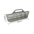 thumbnail image 1 of WD28X10128 Universal Dishwasher Ware Basket Replacement for WD28X10127, WD28X10131, WD28X10132,Dishwasher Basket, 1 of 5