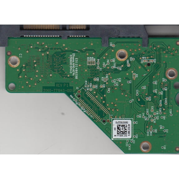 WD30EFRX-68EUZN0, 771945-J02 AB, WD SATA 3.5 PCB