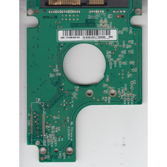 WD3200BEVT-75ZCT0, 2061-701499-500 AA, WD 320TB SATA 2.5 PCB