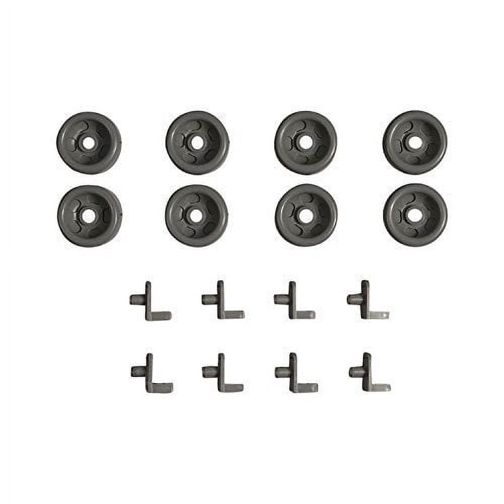 WD35X21041 GE Dishwasher Dishwasher Lower Rack Kit 8 P