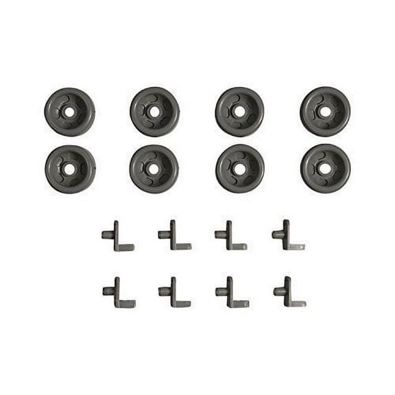 WD35X21041 GE Dishwasher Dishwasher Lower Rack Kit 8 P