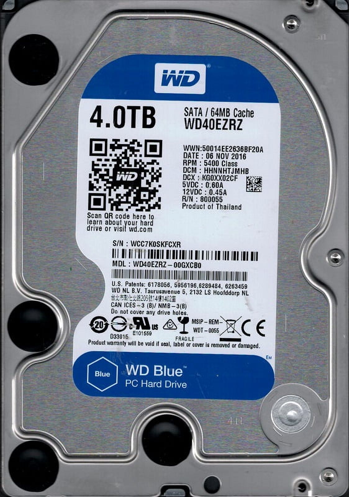 ハードディスク 3TB×4本、4TB×1本 HDDセット REGZA純正 録画用4TB HDD THD-400V3 | 大容量録画 | K-SHOP