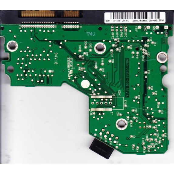 WD800JD-75MSA3, 2061-701335-Q00 AC, WD SATA 3.5 PCB