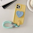 thumbnail image 1 of WDAIDJ 3D Cute Heart Anti-lost Lanyard Chain Strap Holder Phone Case For iphone 15 14 X XR XS 1113 Pro Max 12 Pro 7 8 Plus Gift, 1 of 7