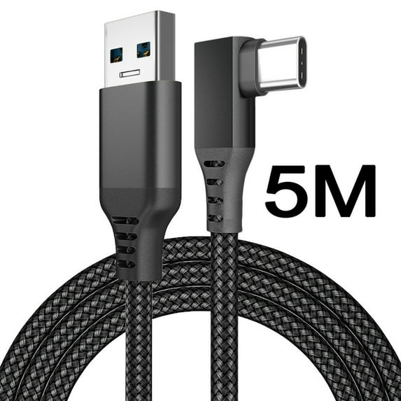 WDAIDJ Accessories For Oculus Quest2 Quest 2 Cable Link Smart 3D Virtual Reality VR Glasses USB A To Type C 3 5M Headset Oculis Helmet