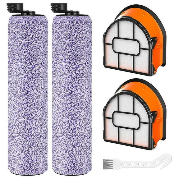 WDB1F2 Replacement Brushroll & Filter Bundle for Shark Hydrovac WD101 WD201 WD100 WD200 AW201 Vacuum