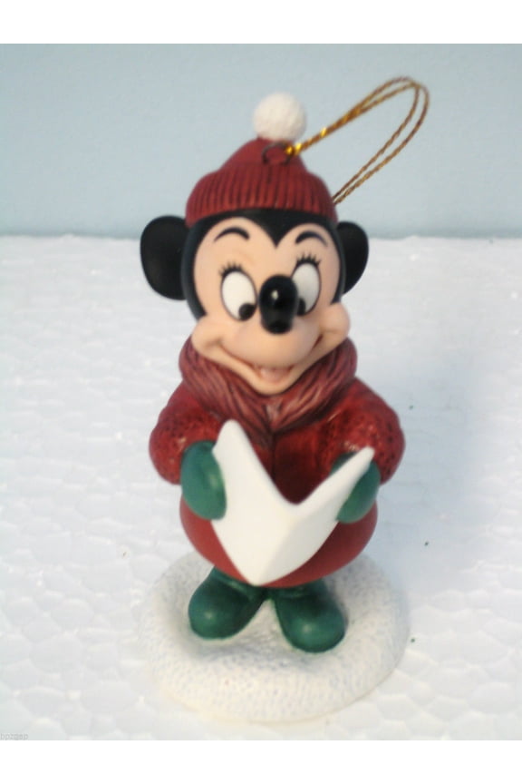 Pluto's Christmas Tree Caroler Minnie Mouse Ornament