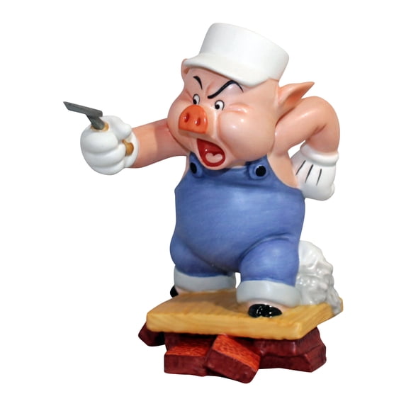 WDCC - Work and Play Don't Mix | 41036 | Disney's Three Little Pigs | Mint with Box